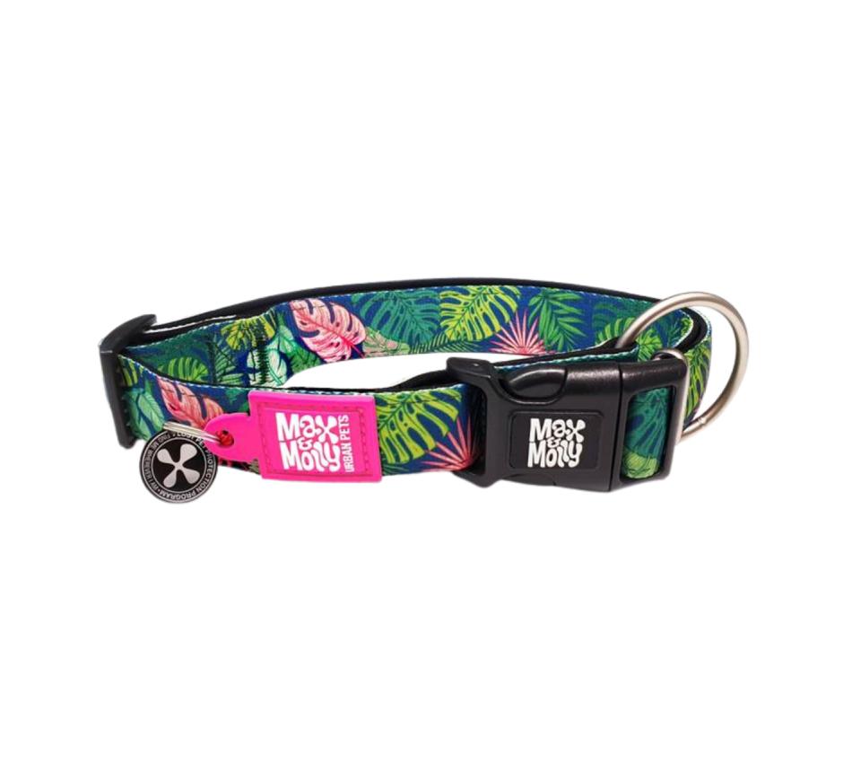 Coleira Smart ID Cão Tropical - Max & Molly