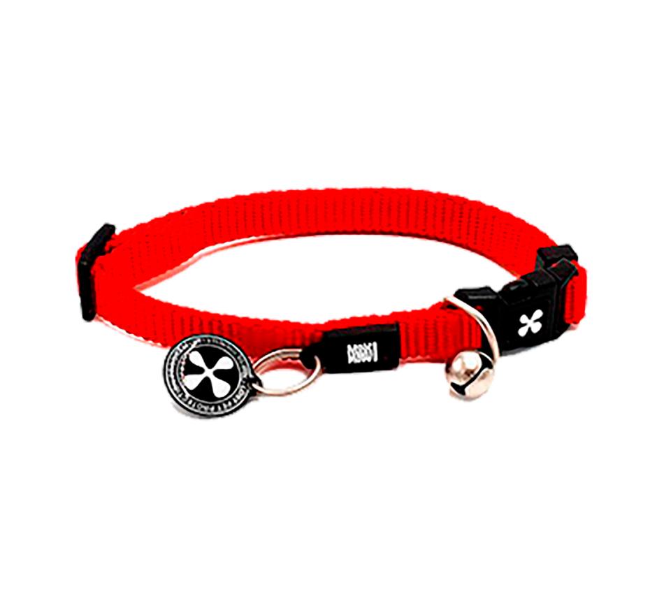 Coleira Smart ID Gato Pure Line Red - Max & Molly