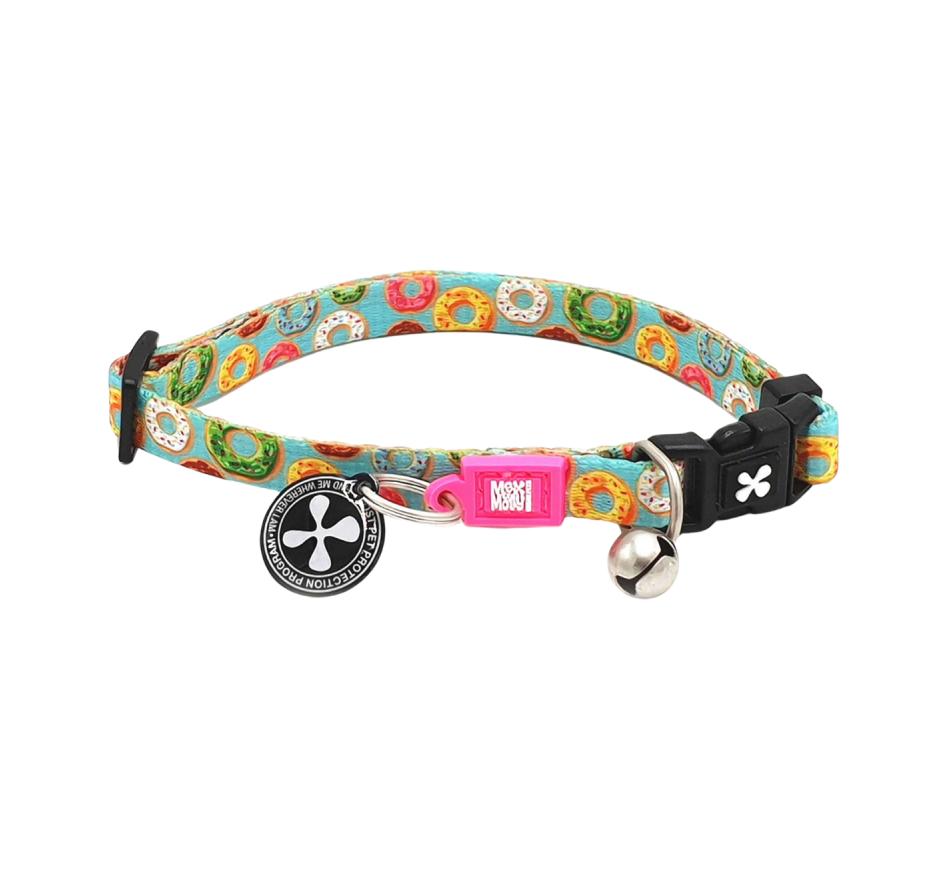 Coleira Smart ID Gato Donuts - Max & Molly