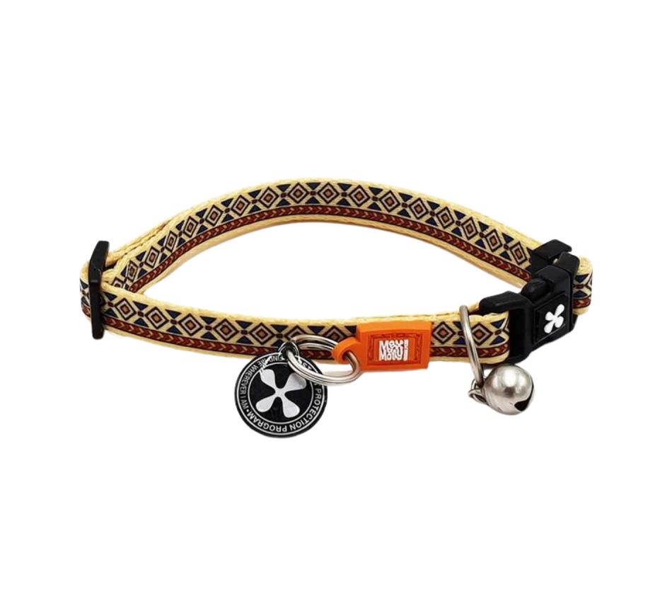 Coleira Smart ID Gato Ethnic - Max & Molly