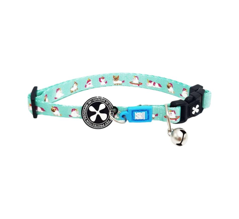 Coleira Smart ID Gato Unicorn - Max & Molly