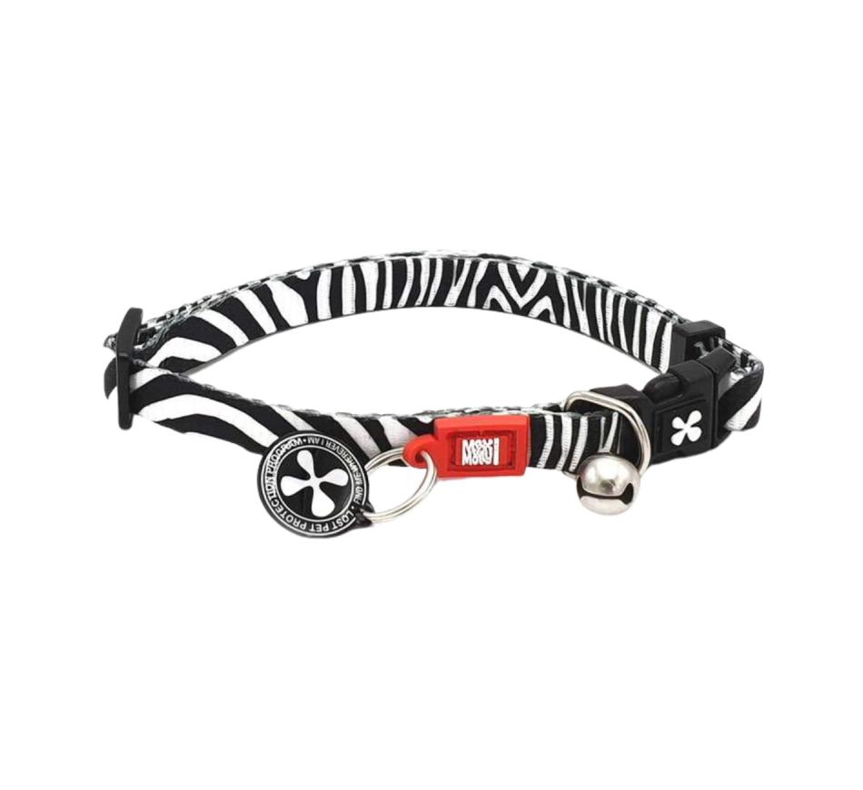 Coleira Smart ID Zebra Gato - Max & Molly