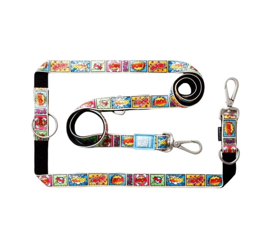 Trela Multifunções Cão Comic - Max & Molly