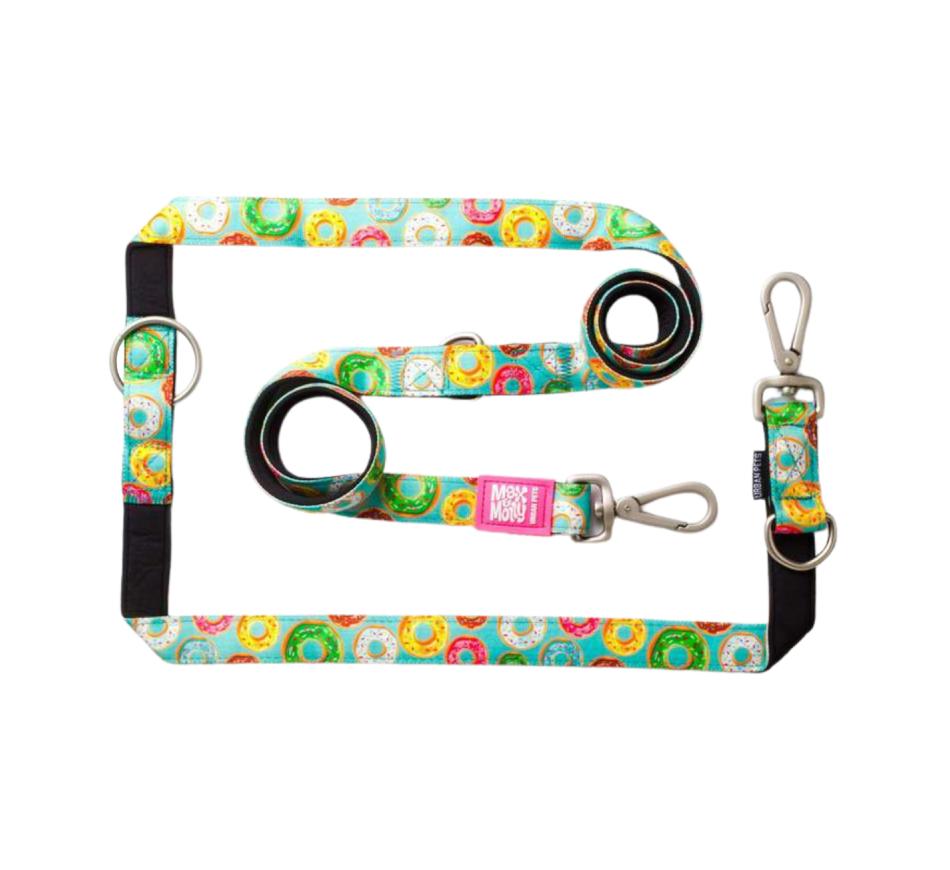 Trela Multifunções Cão Donuts - Max & Molly