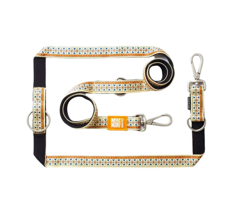 Trela Multifunções Cão Ethnic - Max & Molly