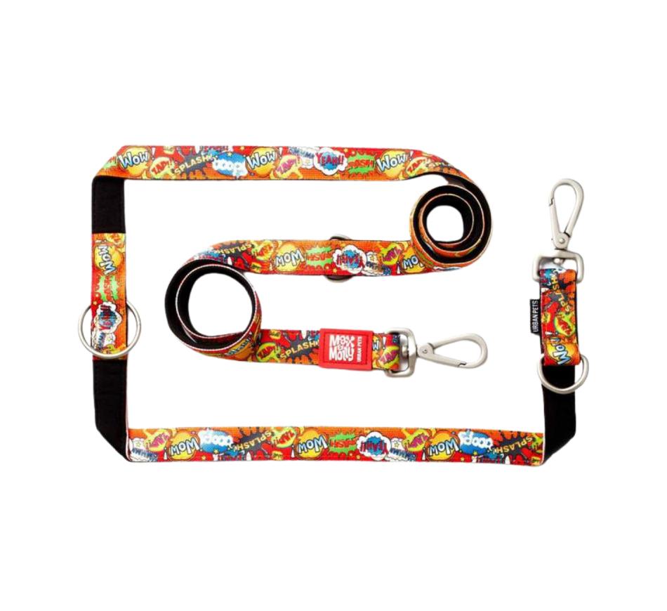 Trela Multifunções Cão Heroes - Max & Molly