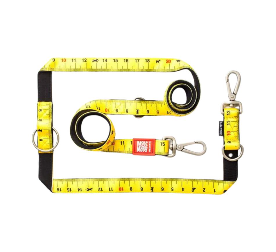 Trela Multifunções Cão Ruler - Max & Molly