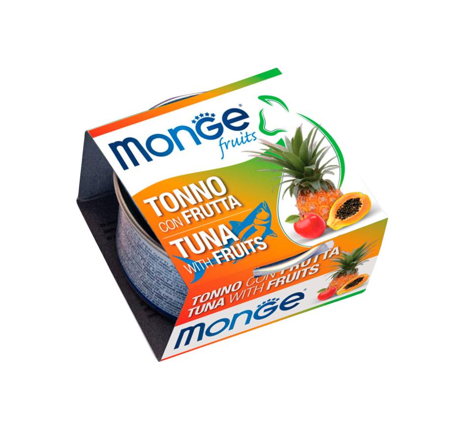 Monge Fruits Gato Pedaços de Atum e Fruta