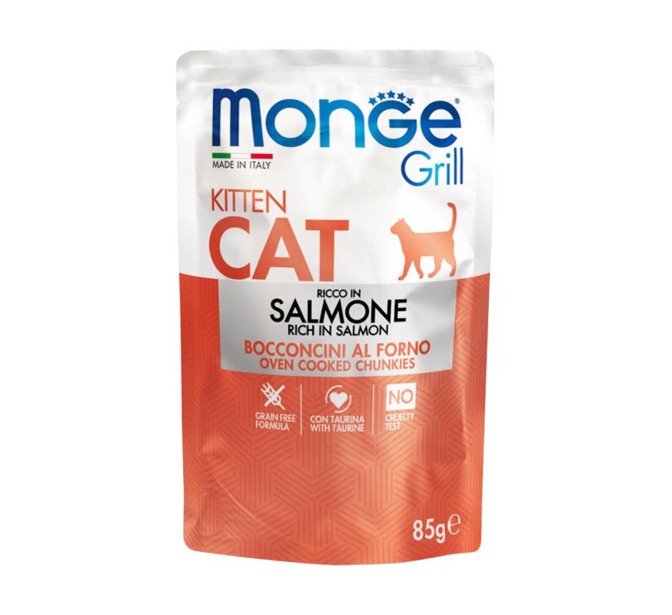 Monge Cat Grill Kitten Salmão