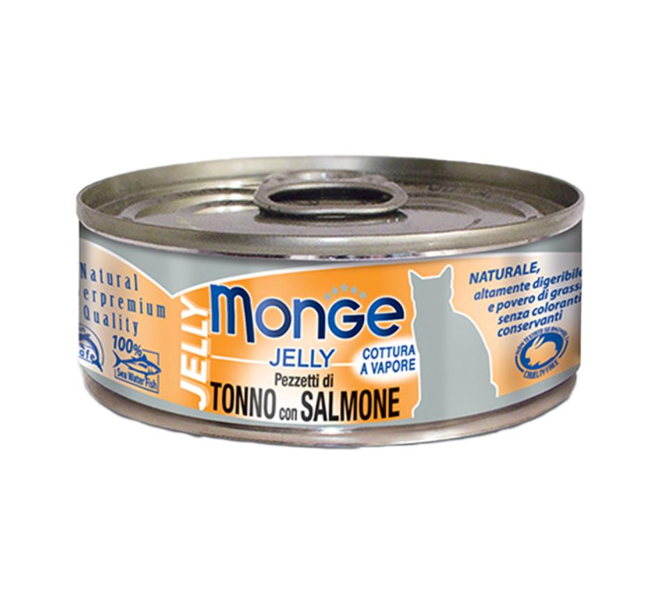 Monge Cat Jelly - Atum e Salmão