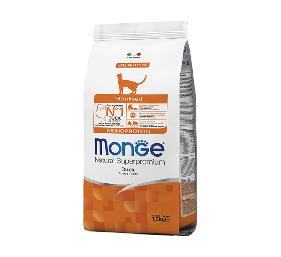 Monge Daily Line Cat Sterilised Monoproteico - Pato