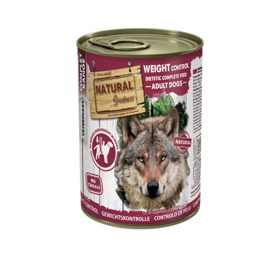 Natural Greatness Vet Diet Wet Cão Controlo de Peso