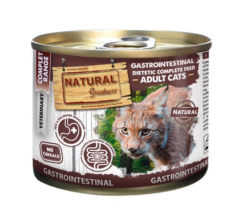 Natural Greatness Vet Diet Wet Gato Gastro 