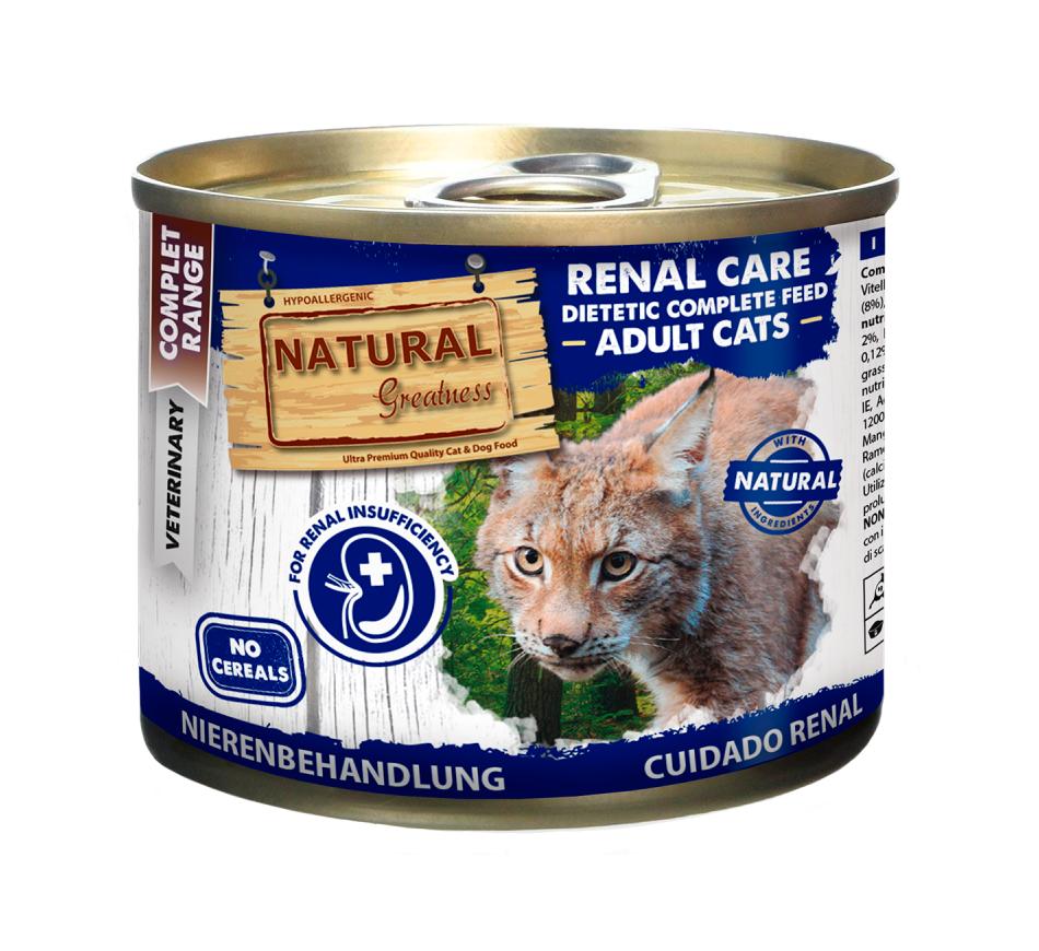 Natural Greatness Vet Diet Wet Gato Renal 