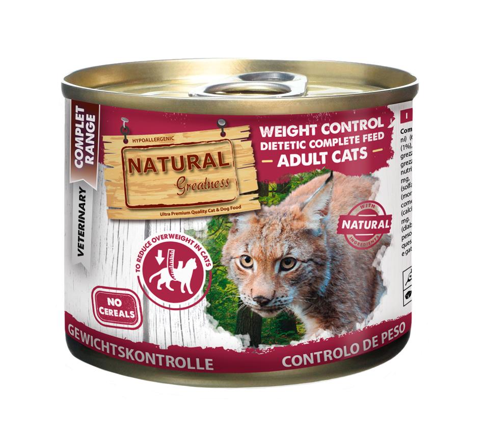 Natural Greatness Vet Diet Wet Gato Controlo de Peso