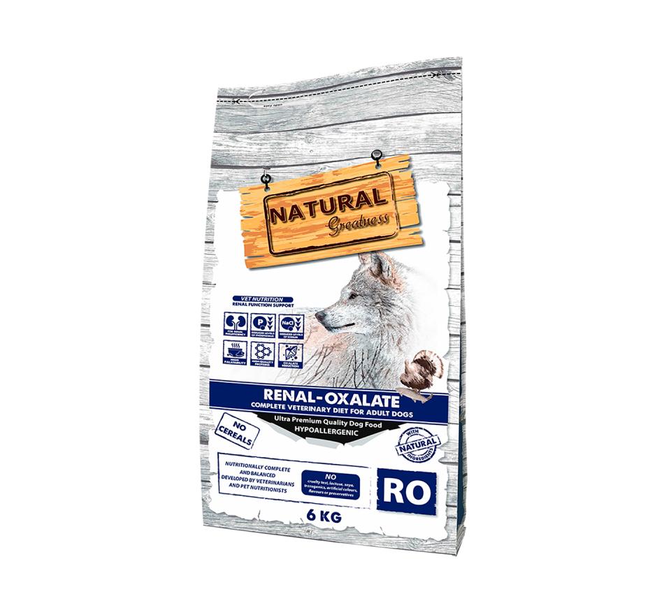Natural Greatness Vet Diet Cão Renal Oxalate