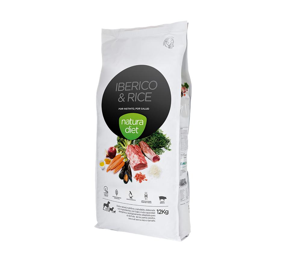 Natura Diet Cão Porco Ibérico & Arroz