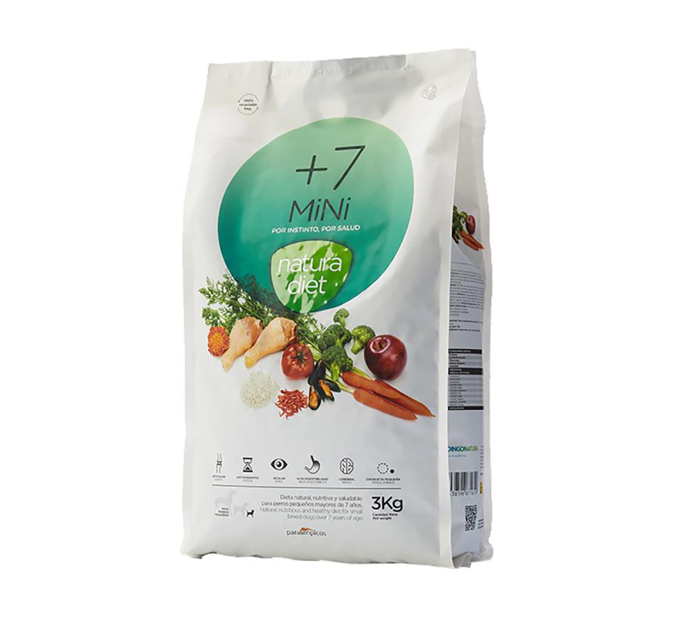 Natura Diet Cão +7 Sénior Mini