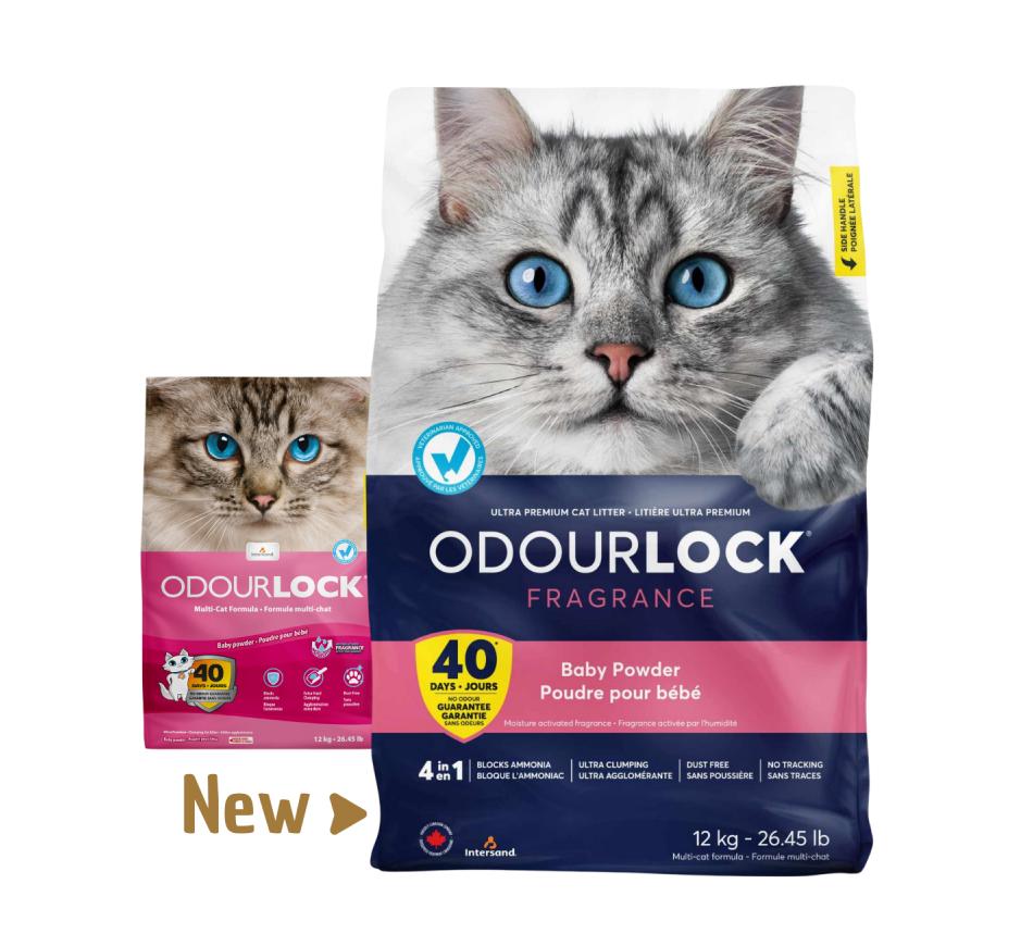 Odourlock Areia Ultra-Aglomerante Baby Powder - Intersand 