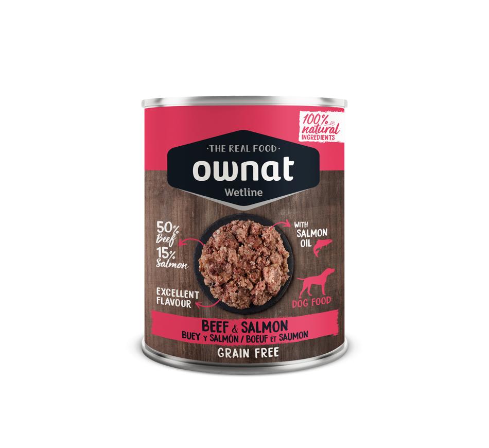 Ownat Wetline Cão - Carne e Salmão