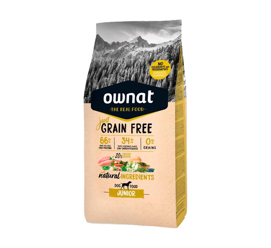 Ownat Just Grain Free Cão Junior