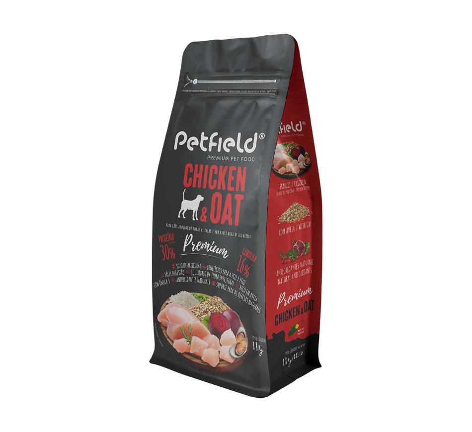 Petfield Premium Cão Chicken & Oat