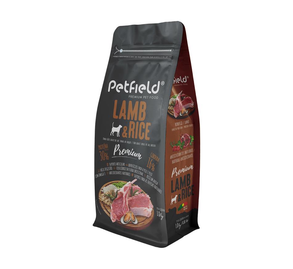 Petfield Premium Cão Lamb & Rice