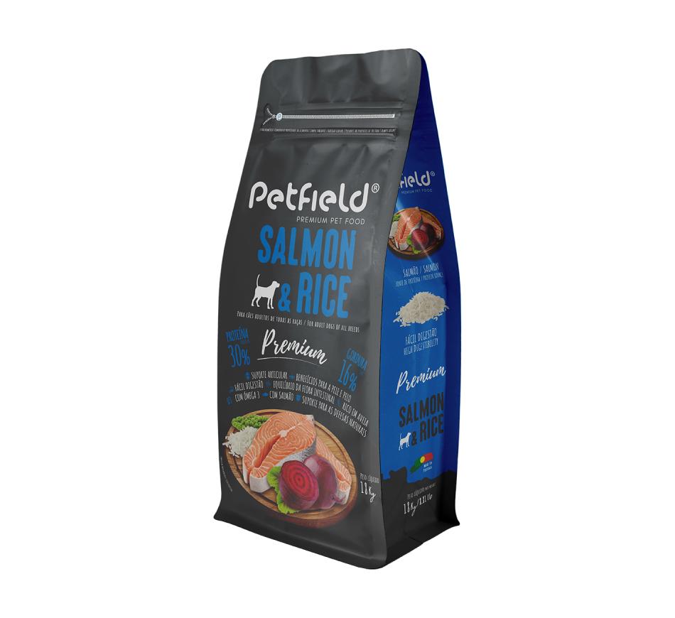 Petfield Premium Cão Salmon & Rice