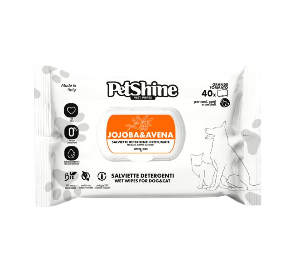 Petshine Toalhetes - Jojoba e Aveia