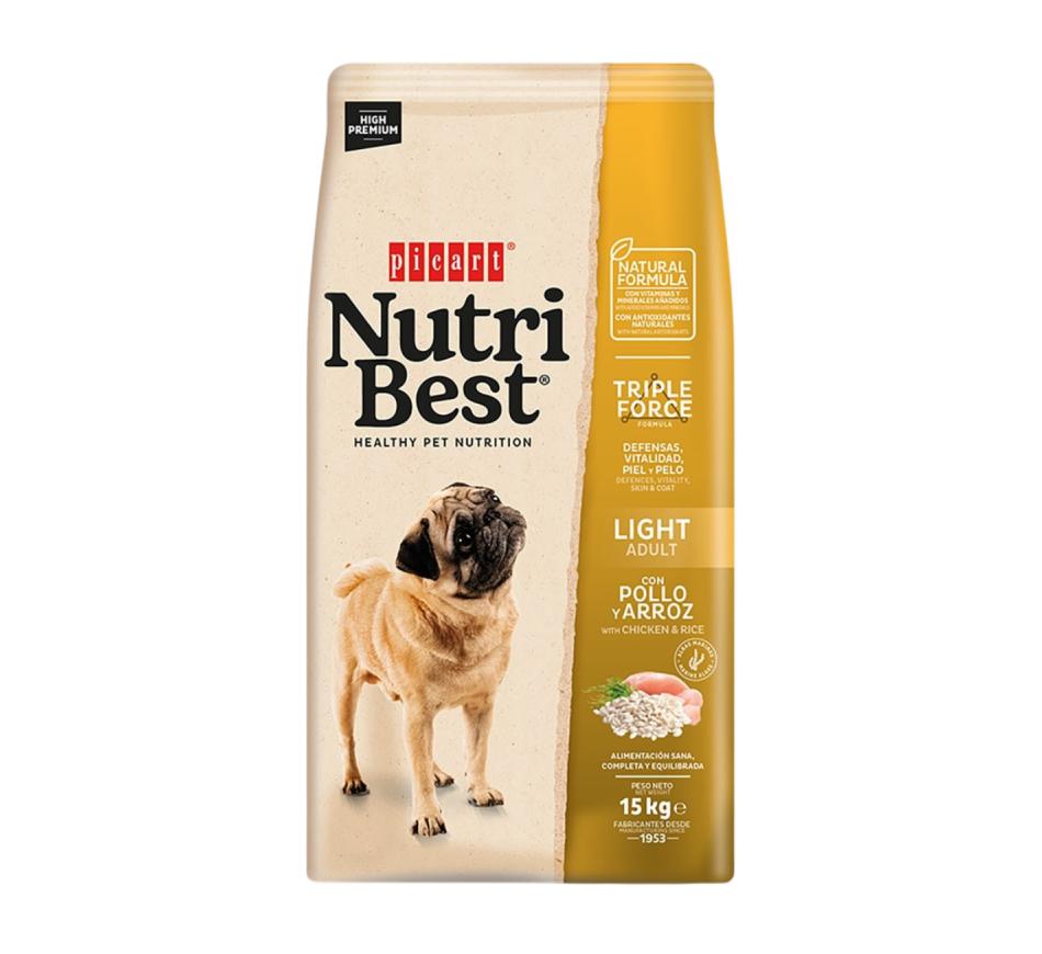 Picart Nutribest Premium Cão Light - Frango e Arroz