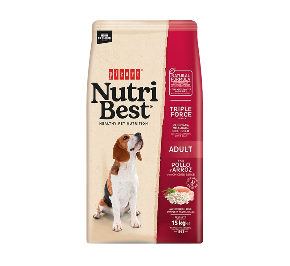 Picart Nutribest Premium Cão Adulto - Frango e Arroz