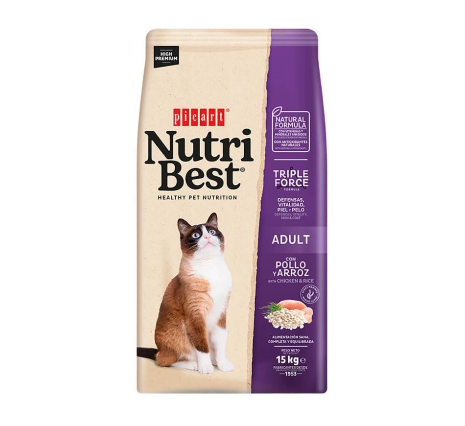 Picart Nutribest Premium Gato Adulto - Frango e Arroz