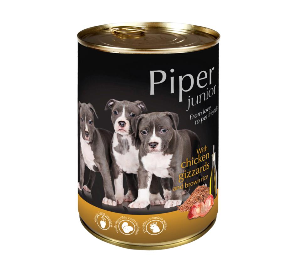 Piper Húmido Cão Junior - Frango e Arroz Integral