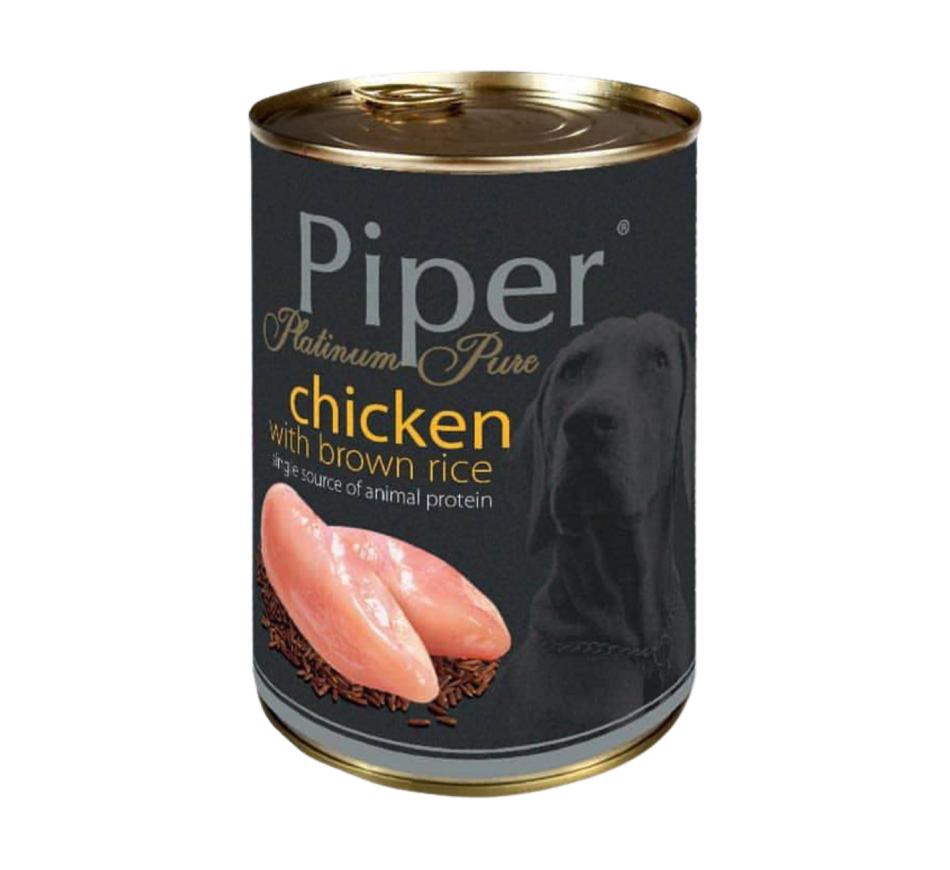 Piper Platinium Pure Cão Adulto - Frango e Arroz Integral