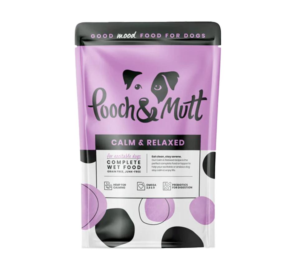 Pooch Mutt Húmido Calm Relaxed Borrego & Vaca