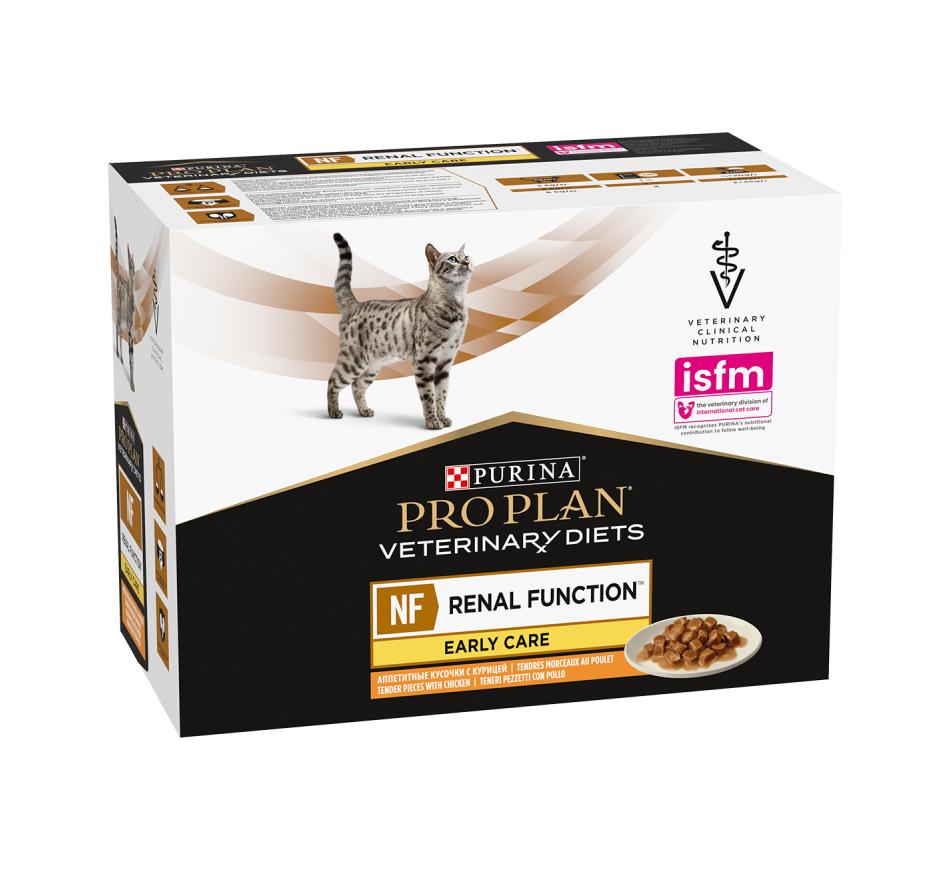Pro Plan Vet Diets Feline NF Renal Early Care Frango Saquetas