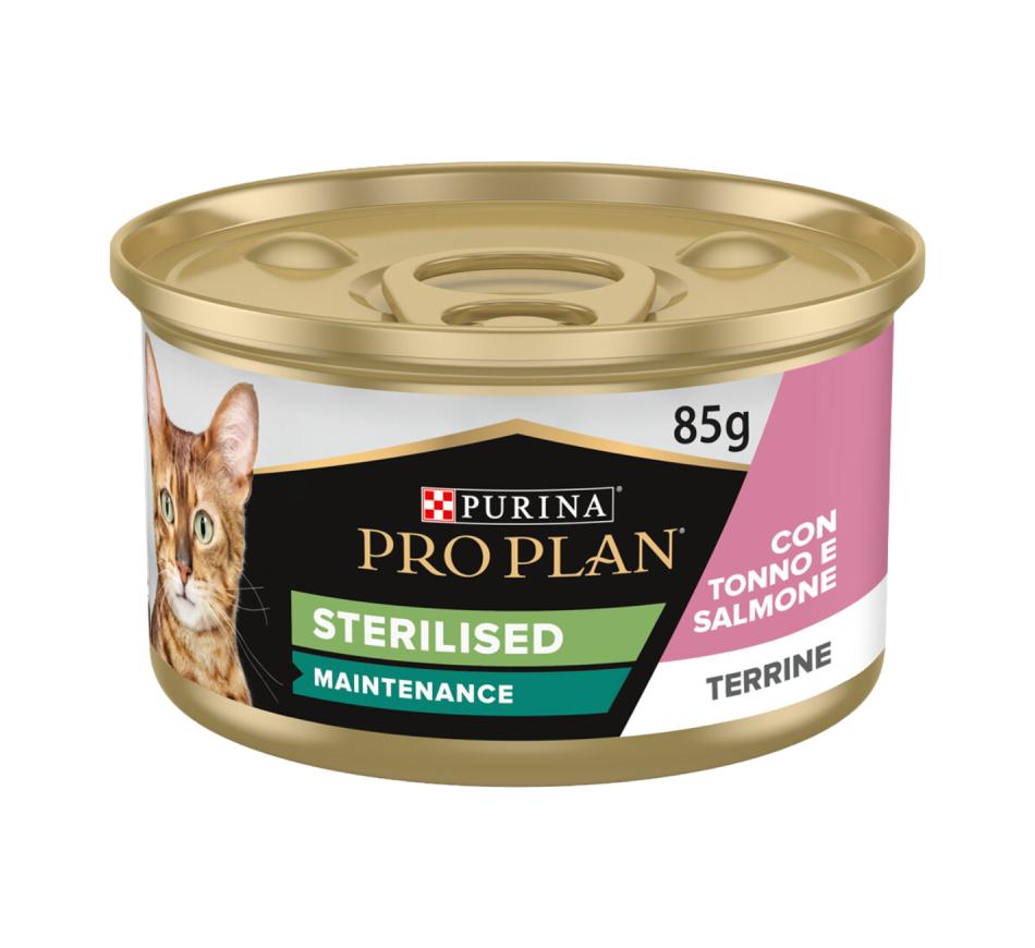 Pro Plan Gato Maintenance Sterilized Salmão e Atum Terrine