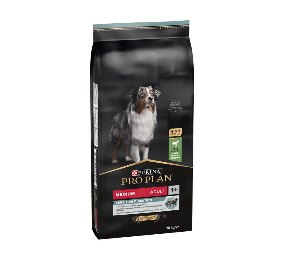 Pro Plan Cão Sensitive Digestion Medium Adulto Borrego