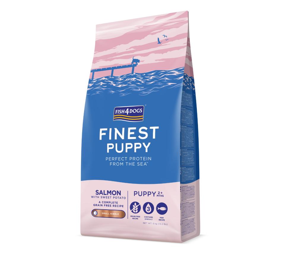 Fish4Dogs Finest Salmão & Batata Doce Cachorro Raças Pequenas e Médias