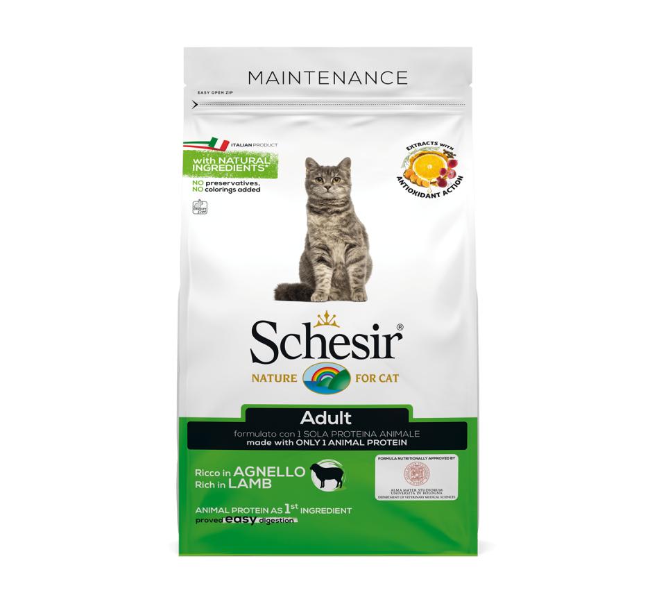 Schesir Gato Adulto Manutenção Cordeiro