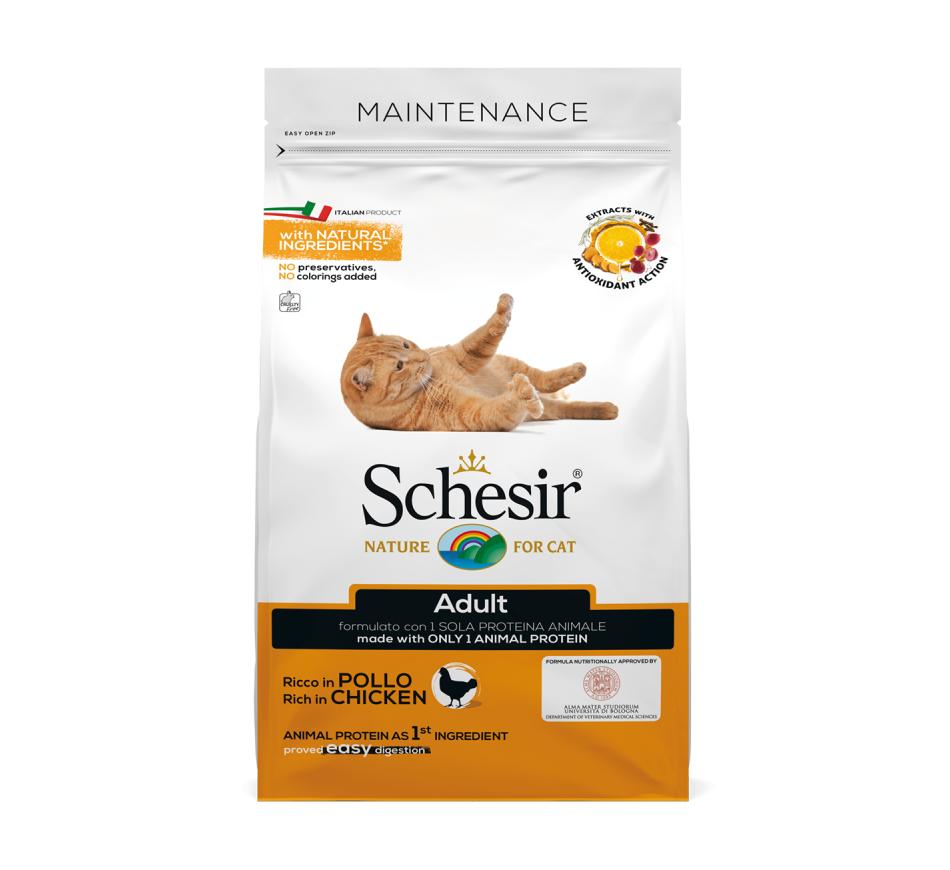 Schesir Gato Adulto Manutenção Frango