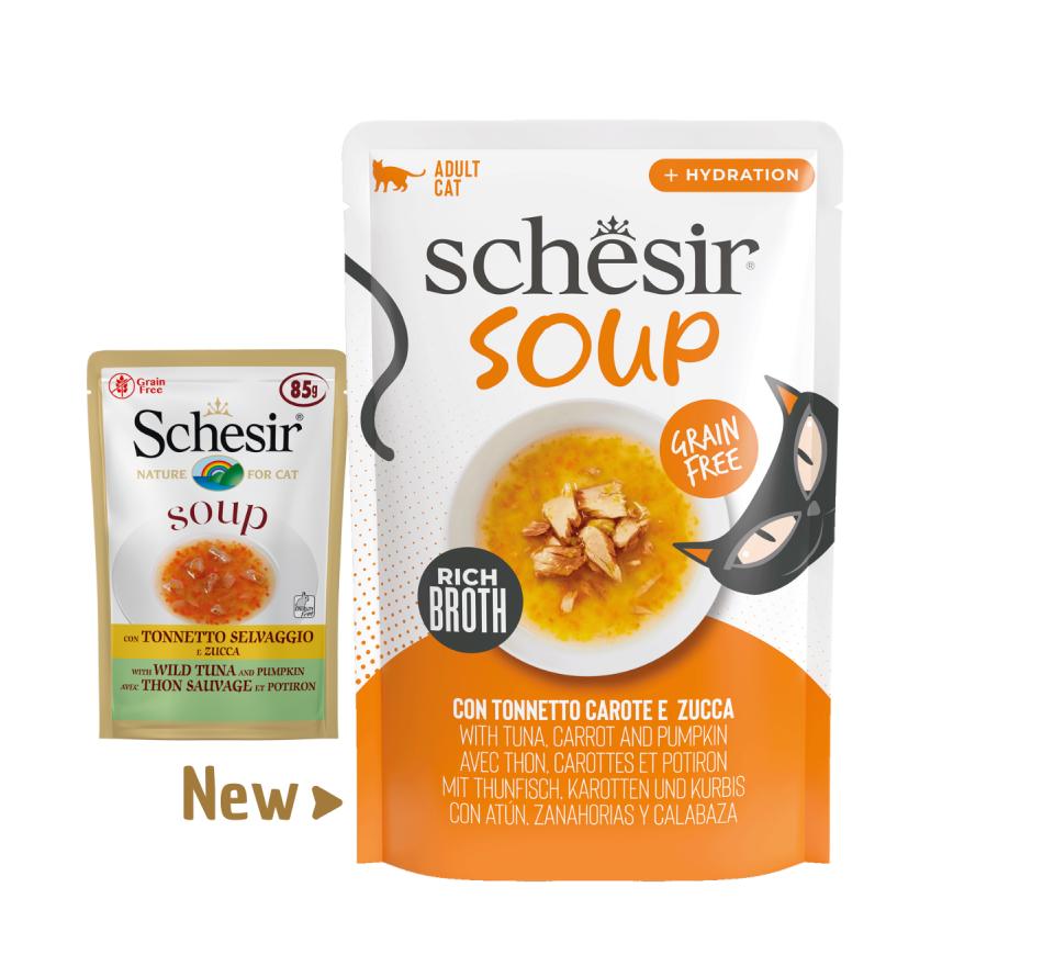 Schesir Gato Atum e Abóbora - Sopa 