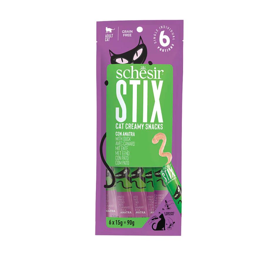 Schesir Stix Gato Creamy Snack Pato
