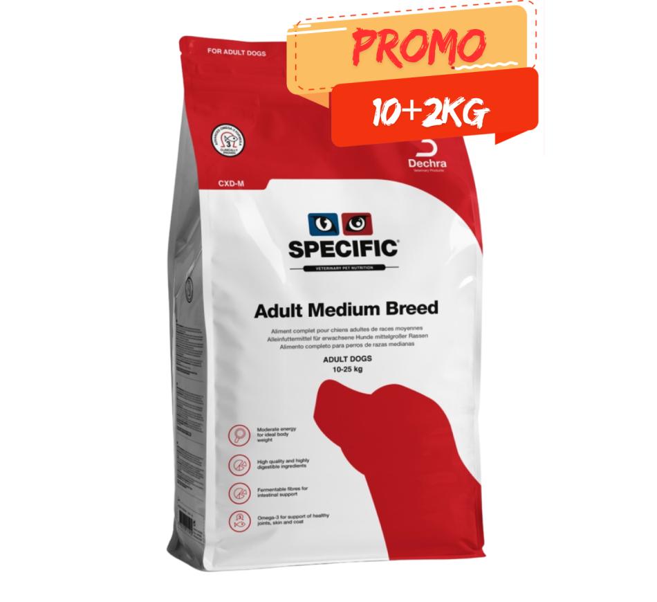 Specific Dog CXD-M Adult Medium Breed 10+2kg