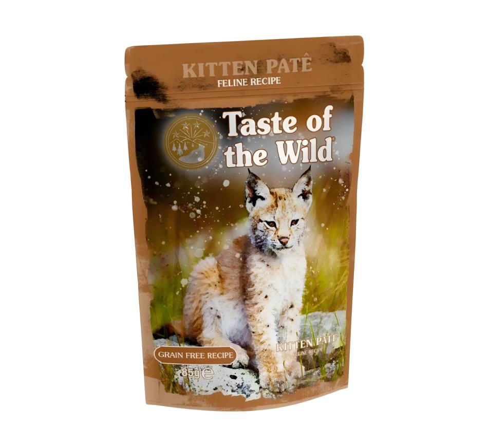 Taste of the Wild kitten Feline - Frango Patê