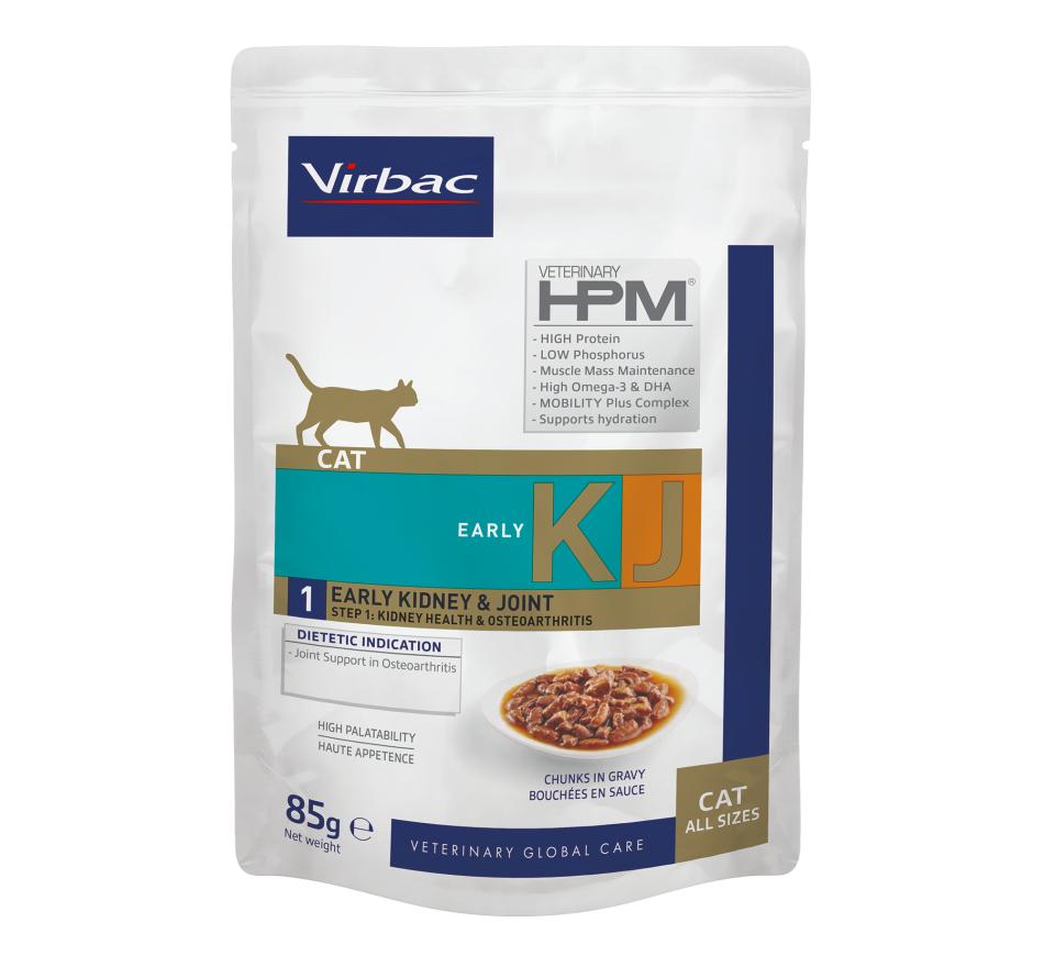 HPM Wet Vet Diets Cat KJ1 Early Kidney & Joint - Saquetas