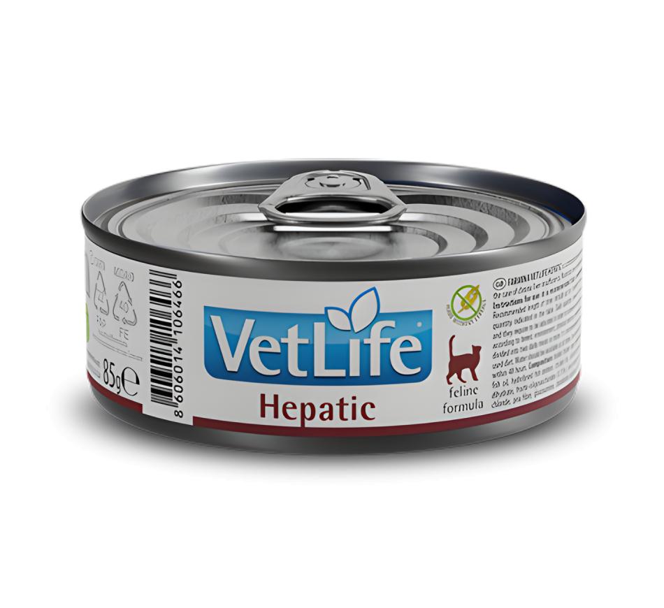 Farmina Vet Life Natural Diet Wet Gato Hepatic 