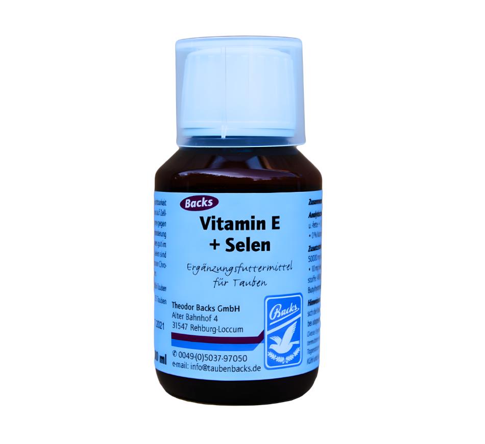 Vitamin E + Selen - Backs (vitamina E + selénio)