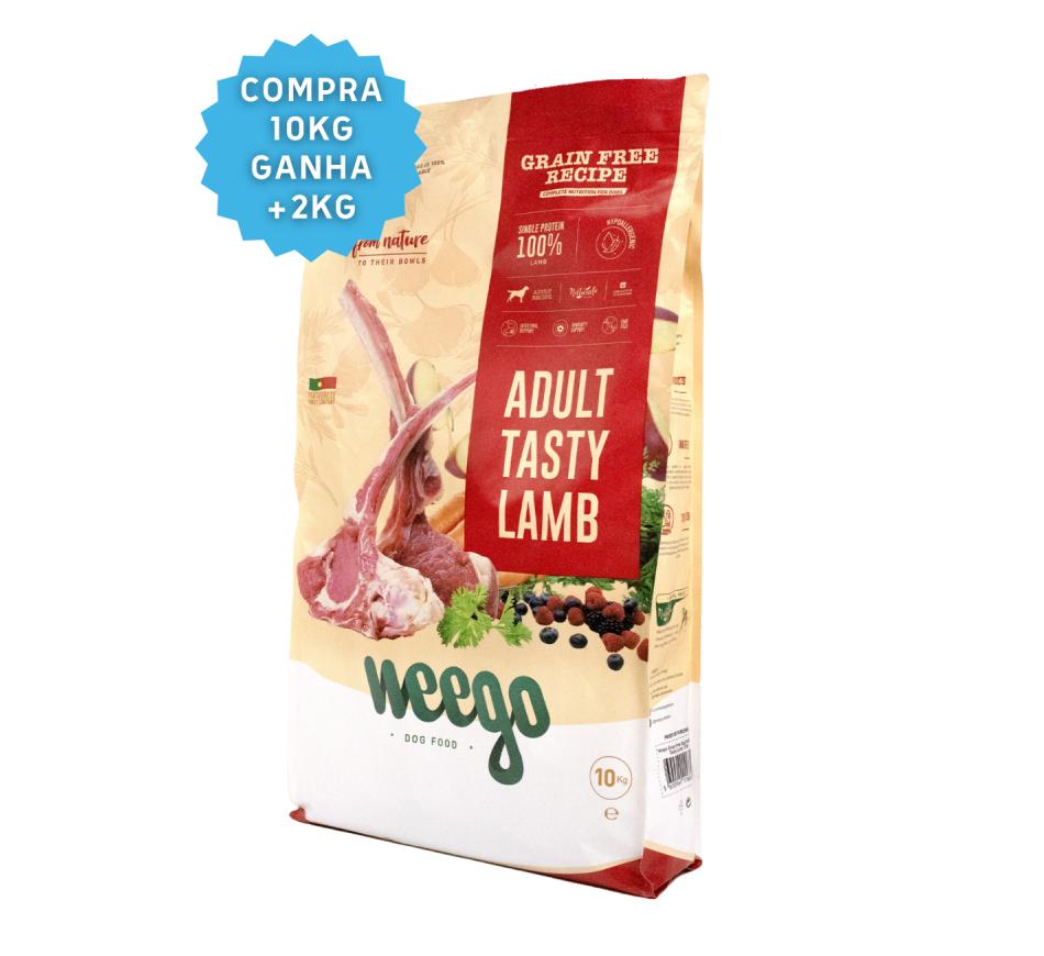 Weego Cão Adulto Tasty Lamb Grain Free Recipe 