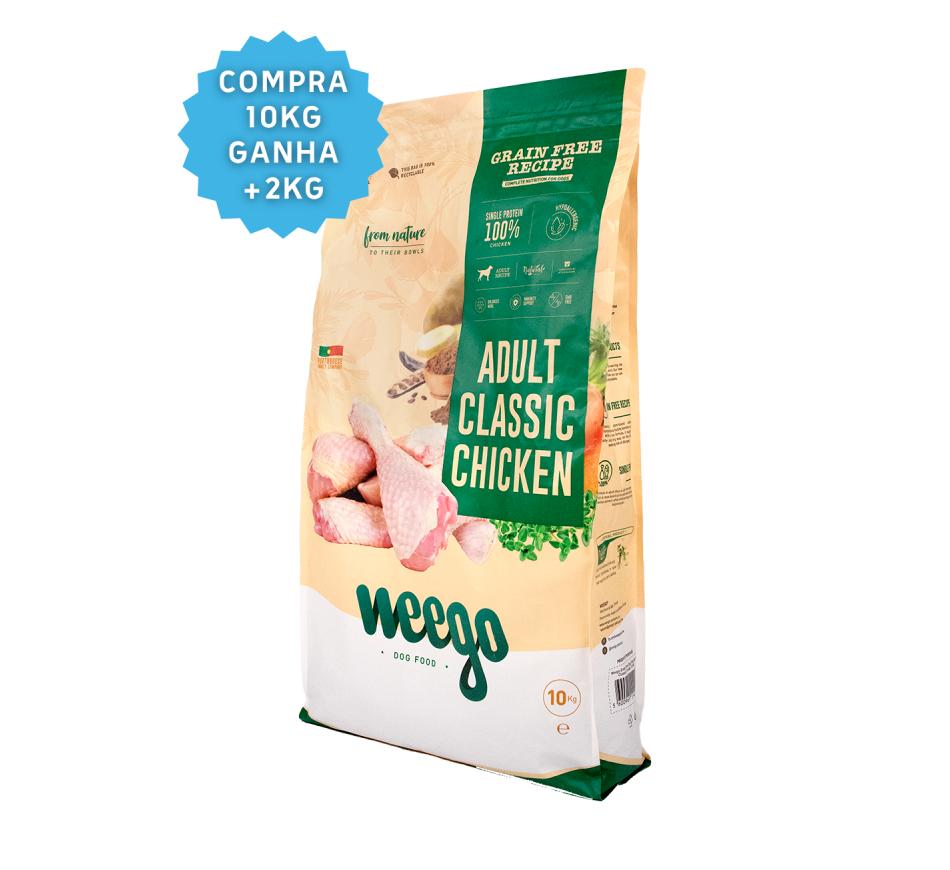 Weego Cão Adulto Classic Frango Grain Free Recipe 